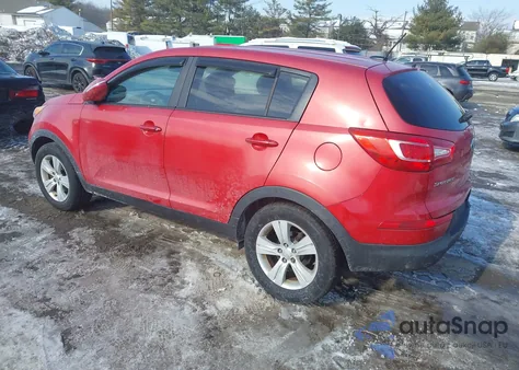 2013 Kia Sportage Lx из США, поврежденный, VIN KNDPB3A29D7426311